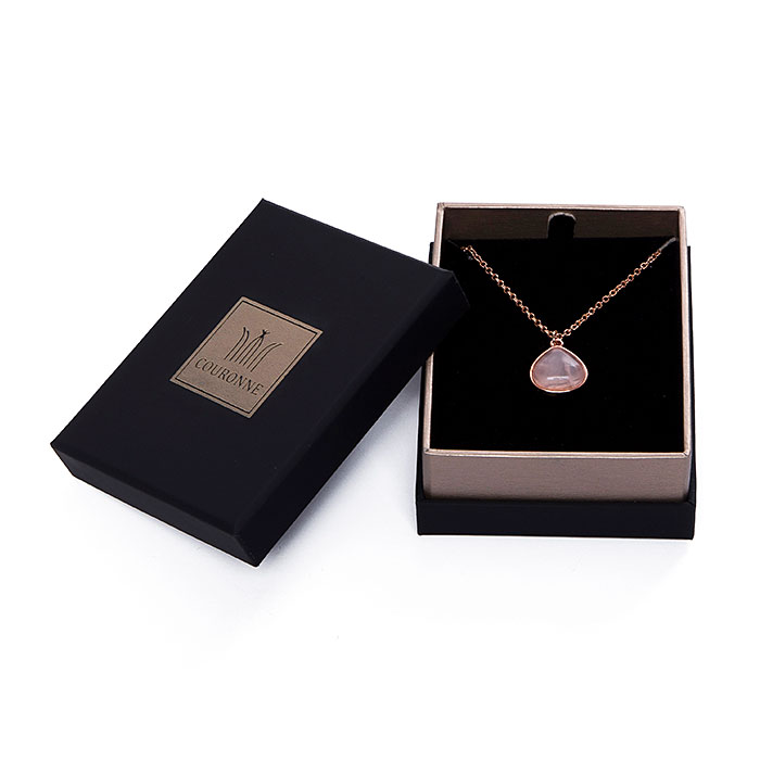 Black paper jewelry packaging, custom cute jewelry box manufacturers