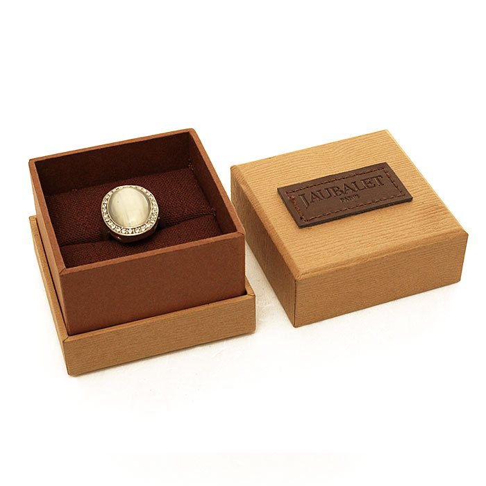 Customized logo printed pretty jewellery box