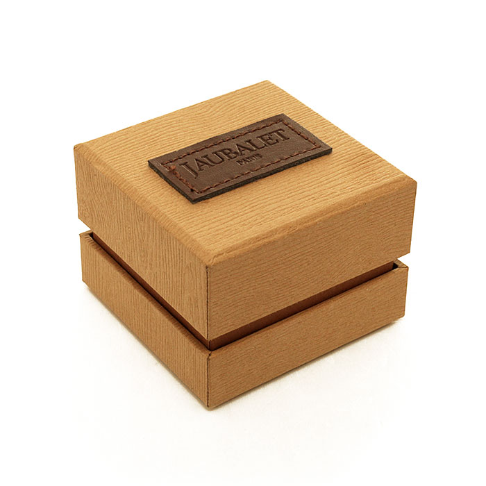 Custom men retro style paper jewelry box factory
