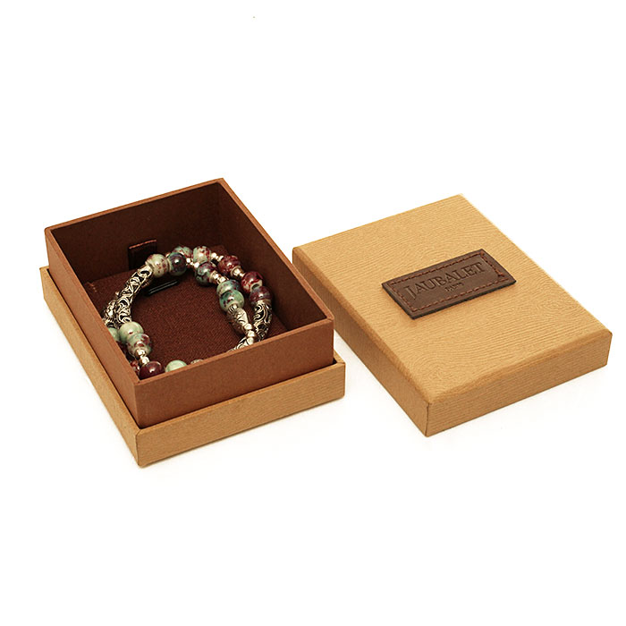 Logo Customized paper jewellery box buy online