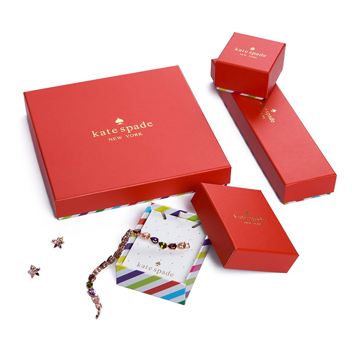 Colorful fragrance custom personalized paper jewelry box