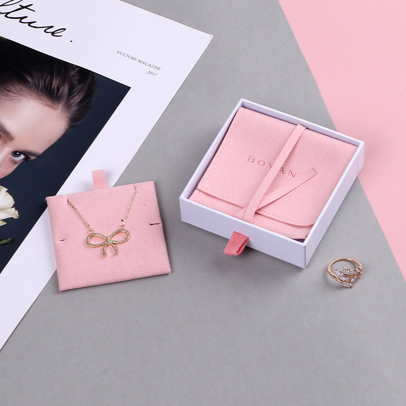 Best luxury custom microfiber pouch gift jewelry packaing bags
