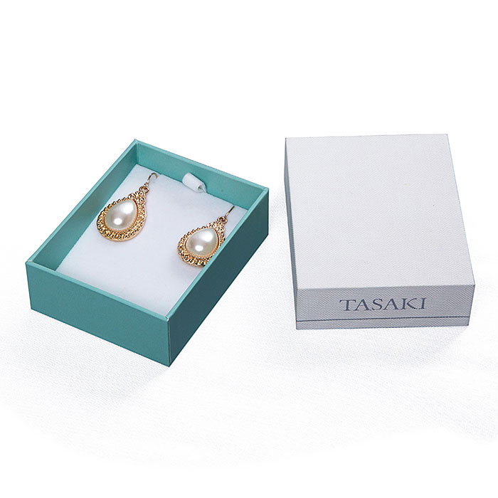 Custom plain jewelry box for necklace and ring