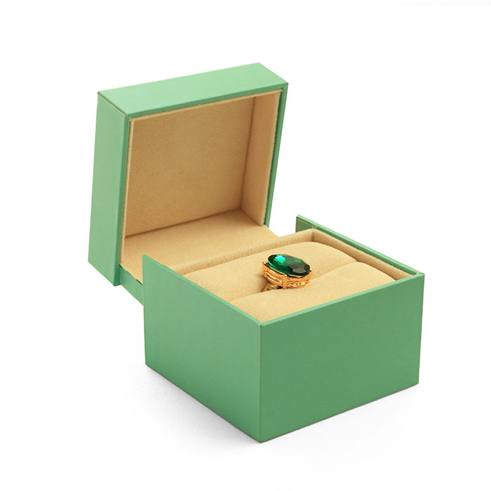 Luxury customized logo printed necklace case, custom best jewelry box