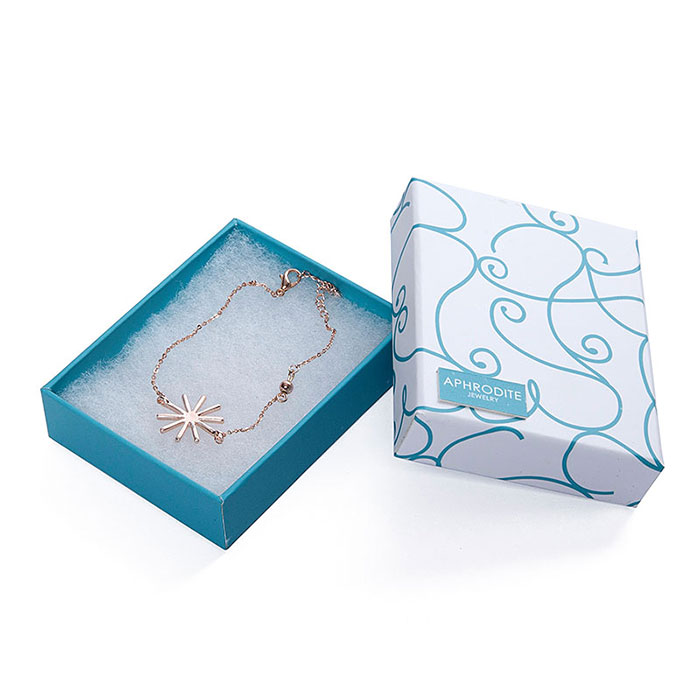 Exquisite attractive custom cardboard jewelry boxes