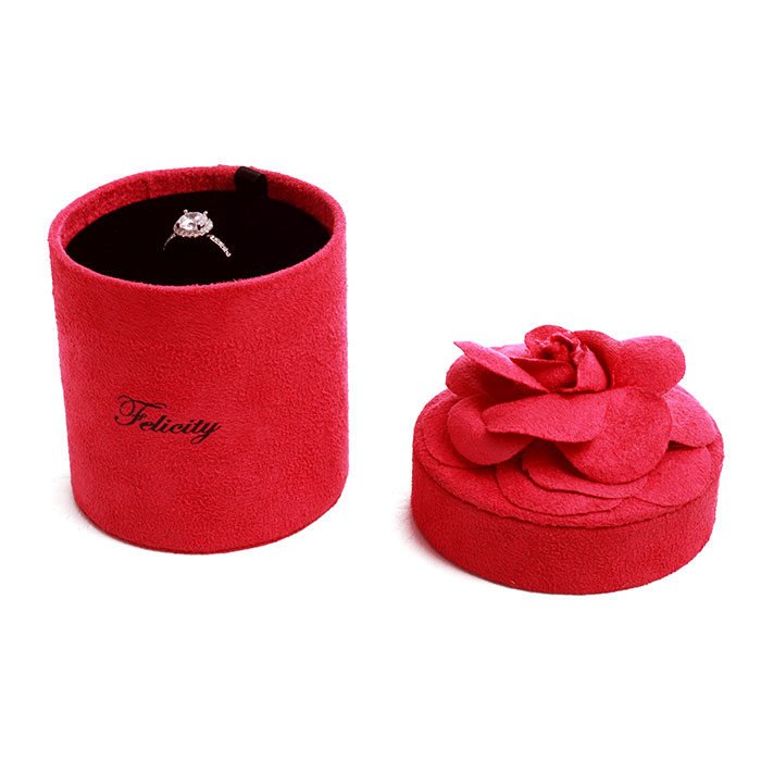Custom small velvet jewelry box, jewelry box manufacturers