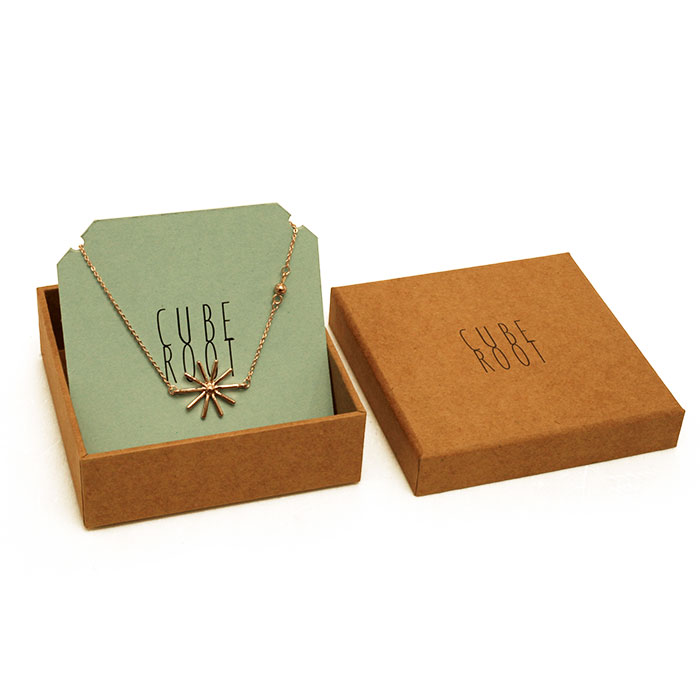 High quality vintage custom paper jewelry box