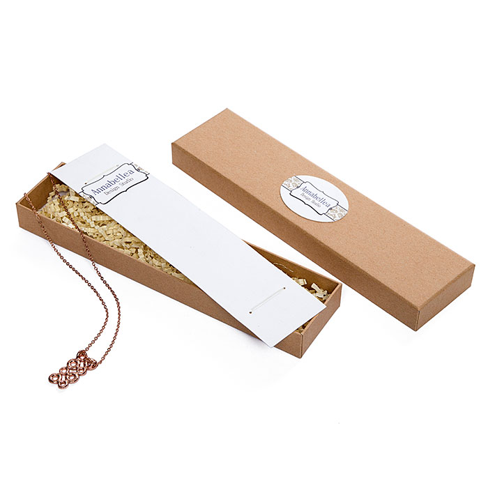 Fashion cheap craft custom paper Jewelry box