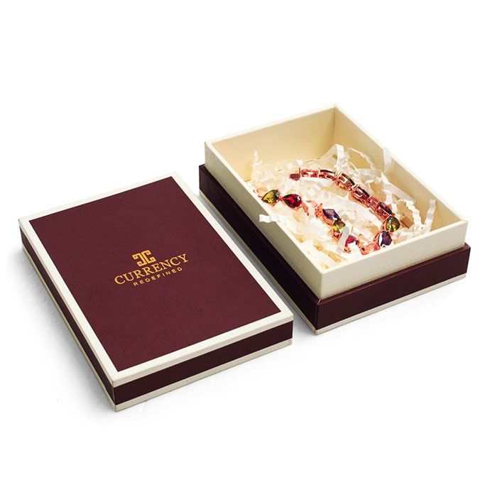 Custom China manufacturer made small paper bracelet box