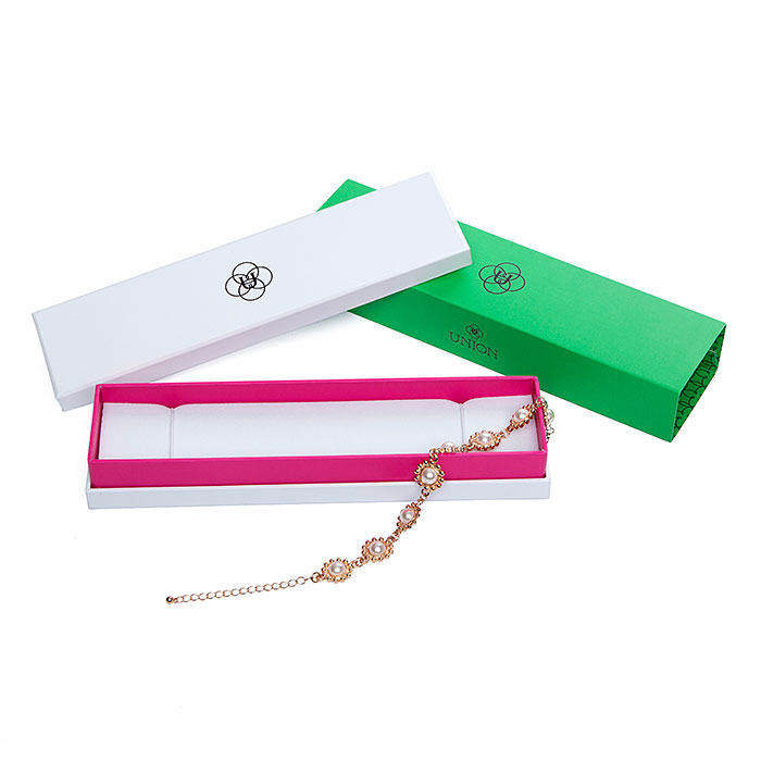 Luxury design custom printed paper jewelry boxes wholesale