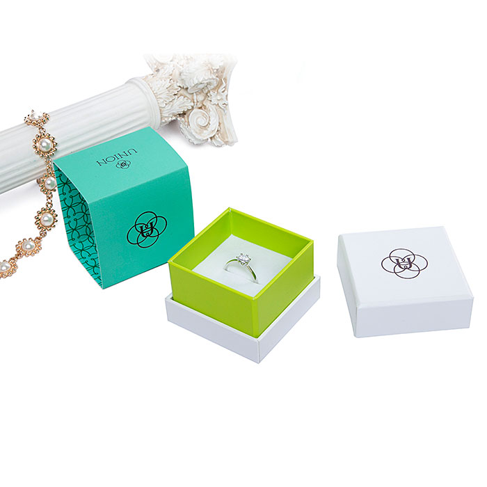 Luxury design custom printed paper jewelry boxes wholesale