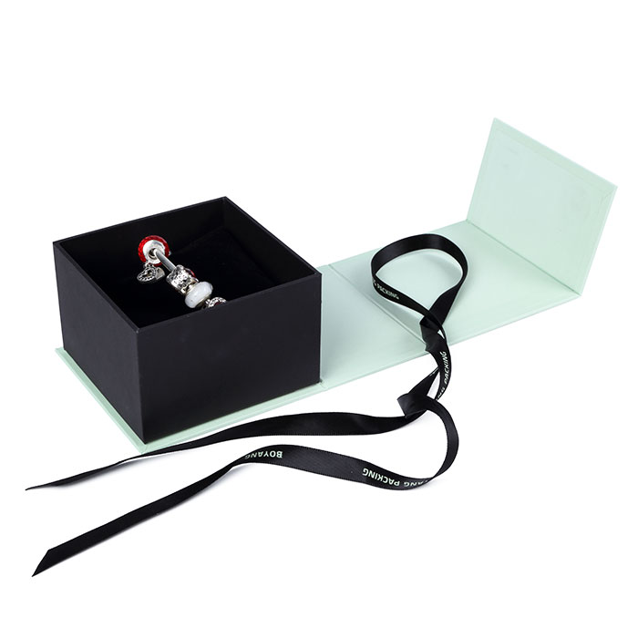 Fashion style custom paper cardboard jewelry box