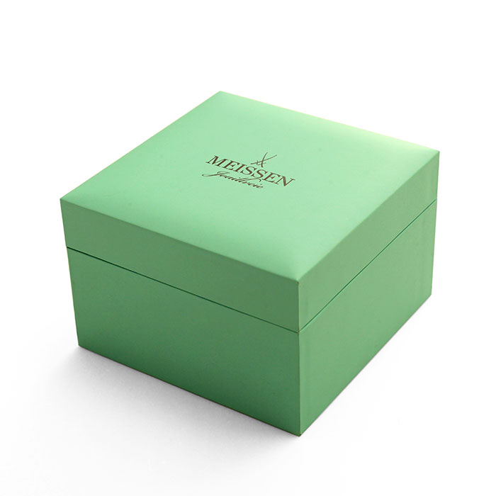 Green custom plastic jewelry boxes, jewelry box factory