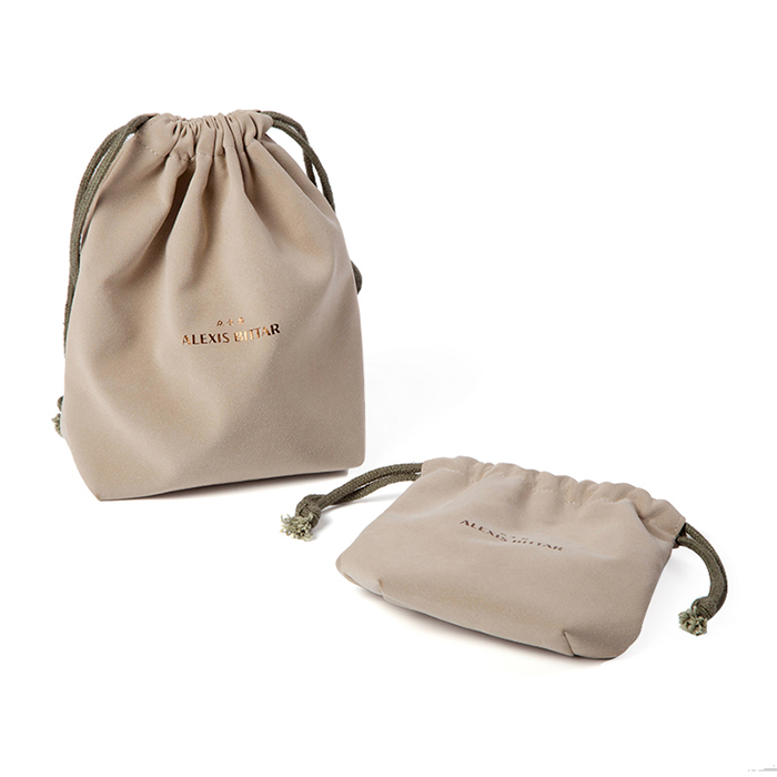 OEM high end custom jewelry drawer box and drawstring pouch