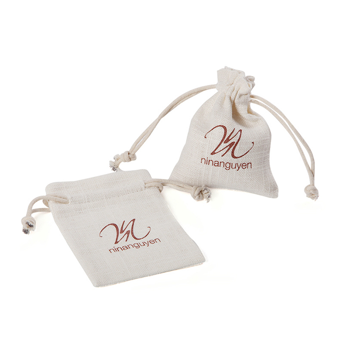 Customized High Quality jewelry drawstring pouch bag