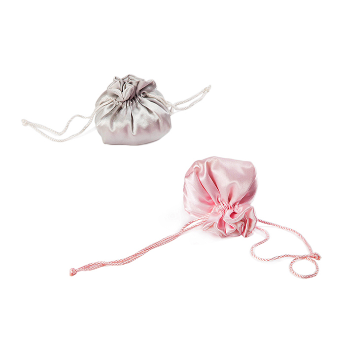 Drawstring jewelry bags, custom satin jewelry pouch factory