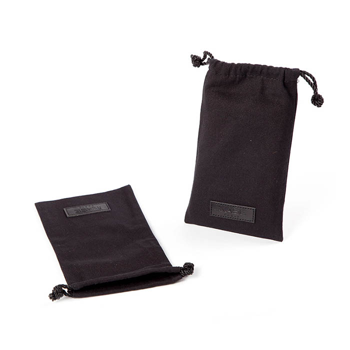 Luxury high quality custom canvas drawstring bag