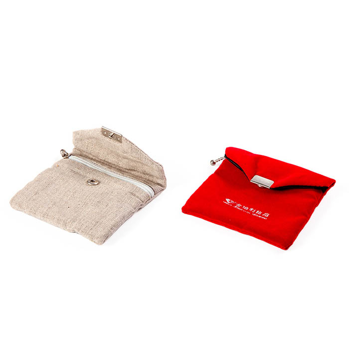 Wholesale custom velvet jewelry pouch