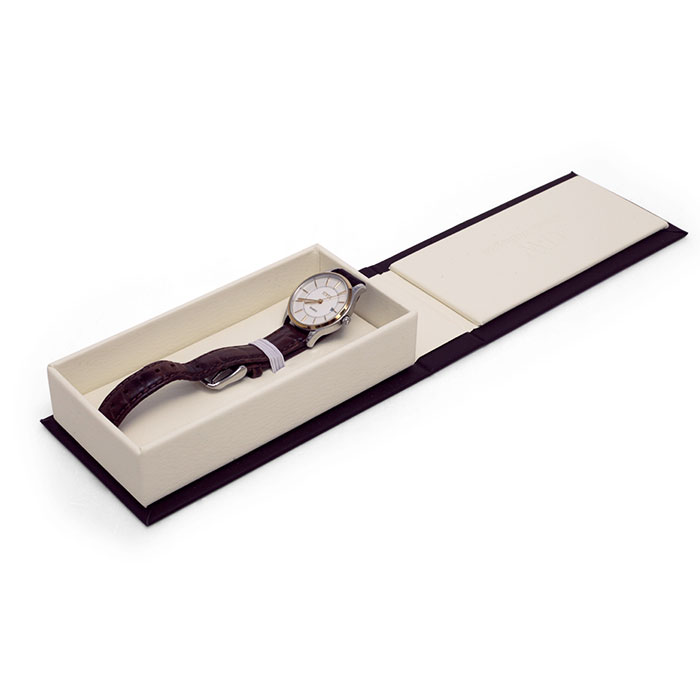 Custom special cover paper watch packaging box factory