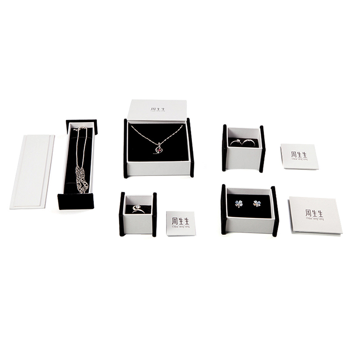 Custom paper box with your own logo, jewelry box factory
