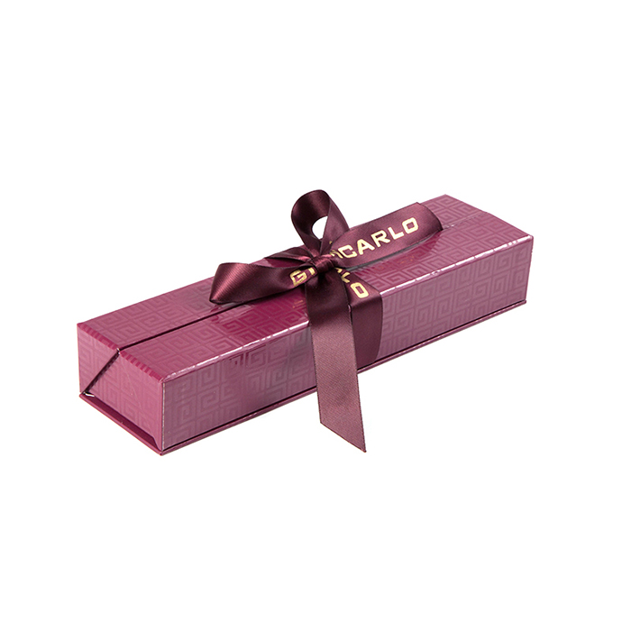 Fuchsia plastic custom jewellery packaging manufacturer