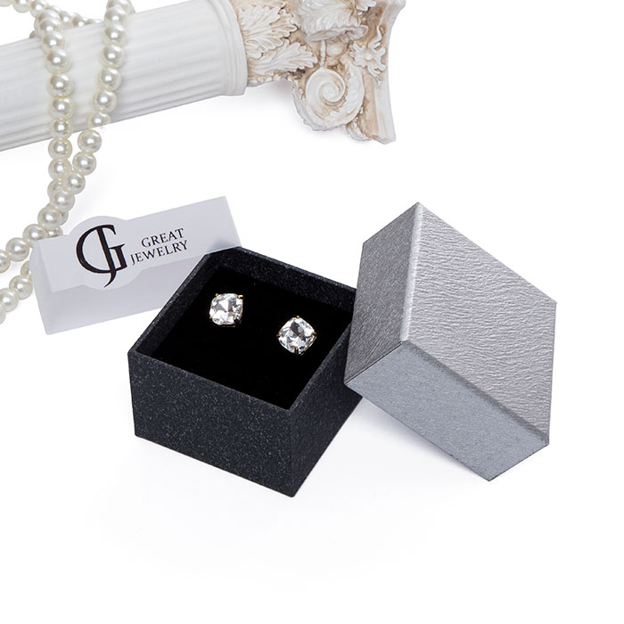 New design paper custom logo printed jewelry boxes