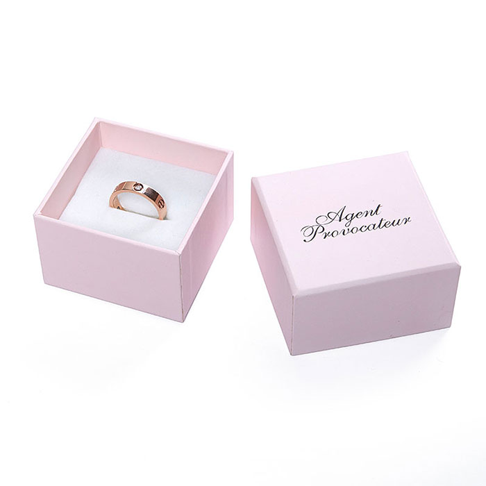 Hot sale custom jewelry box pink