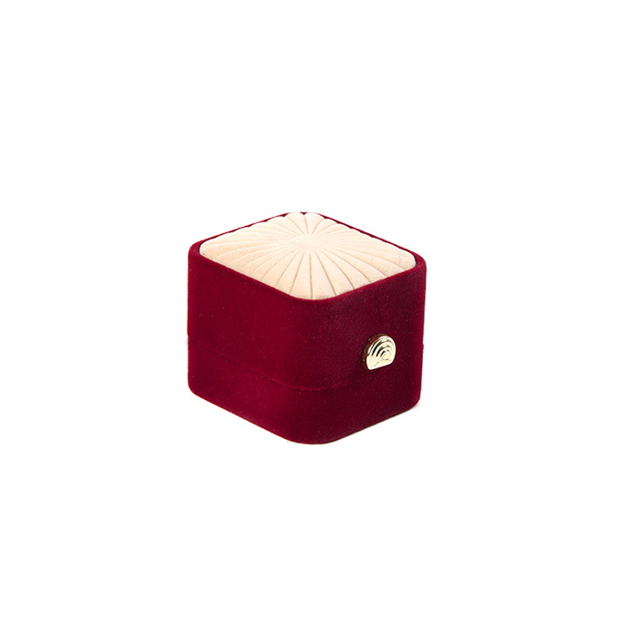 The main body is red plastic jewelry case manufacturer