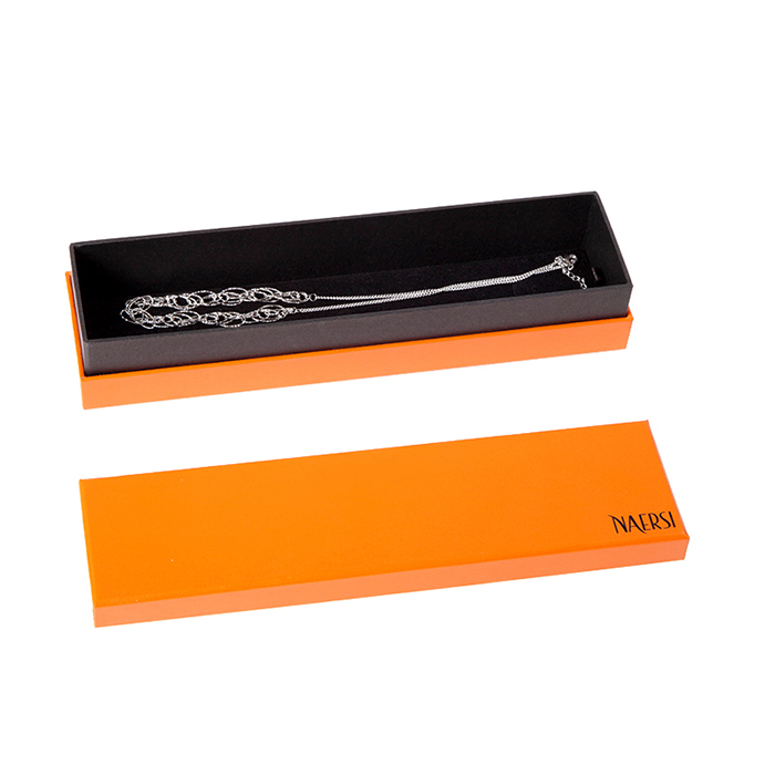 Warm custom orange jewellry box