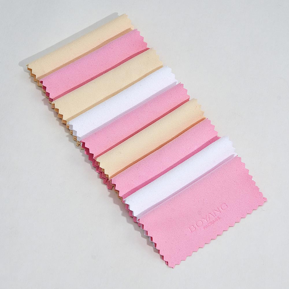 Custom Logo Printed Wholesale Suede Microfiber Jewellery Silver Cleaning Polishing Cloth