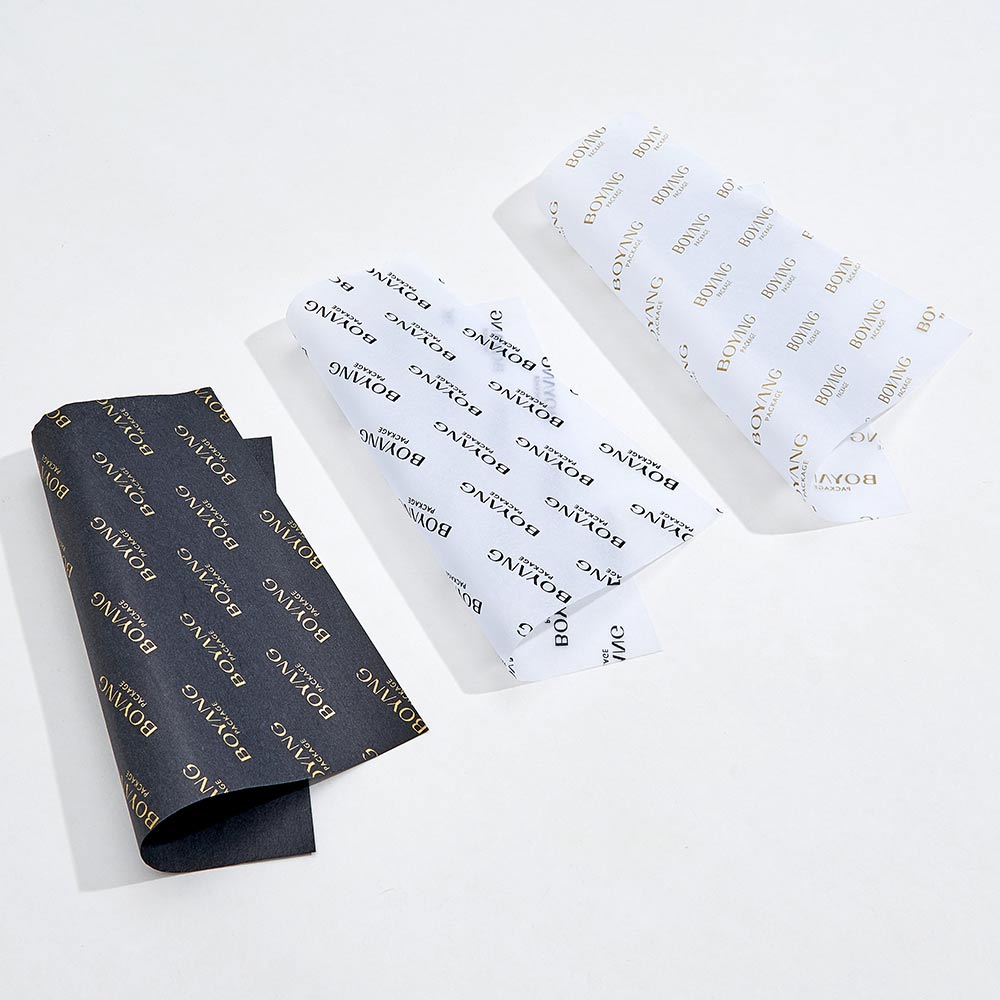 Branded Personalized Gift Wrapping Tissue Paper Custom Logo