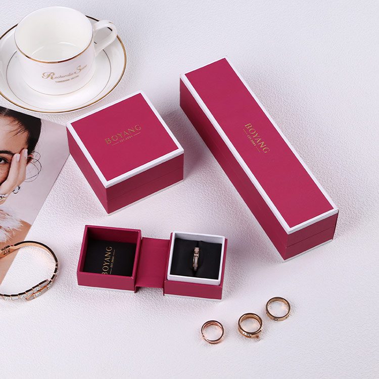 Logo custom small jewelry boxes for sale