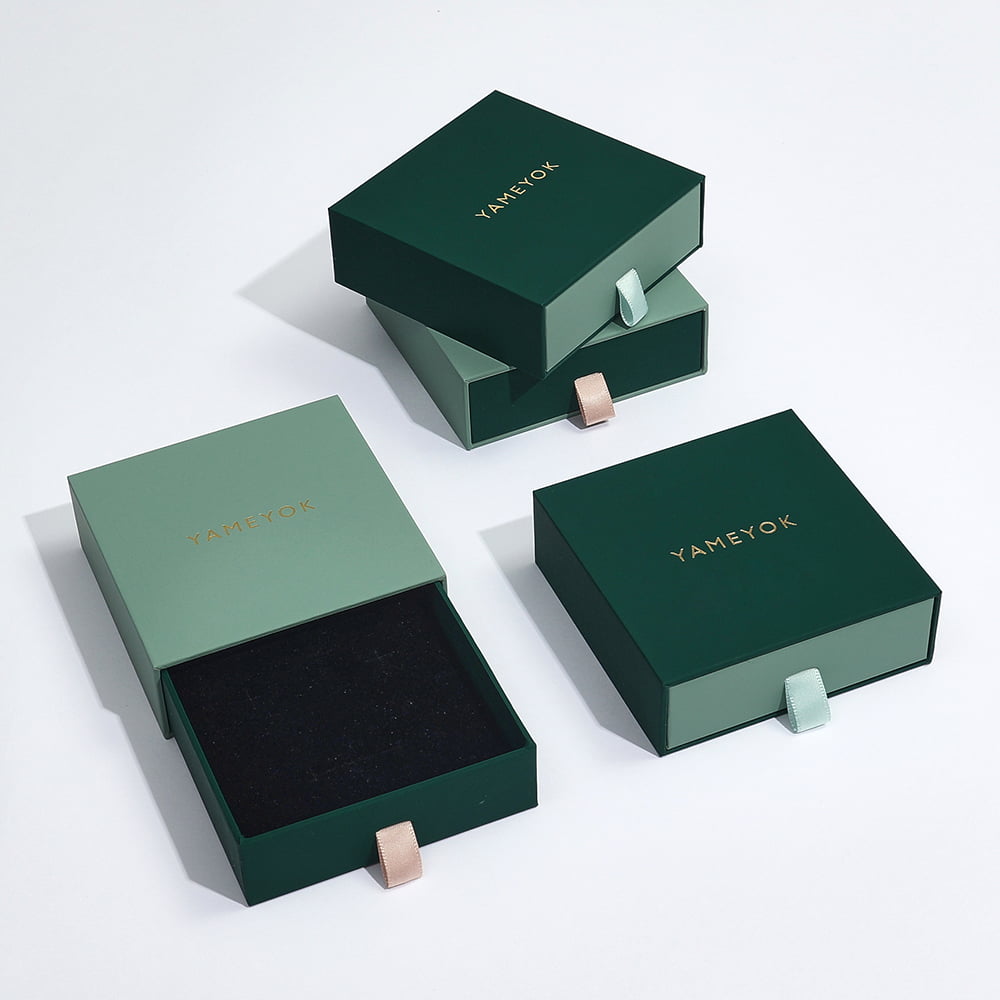 Exquisite Custom Your Own Logo best jewelry drawer paper box