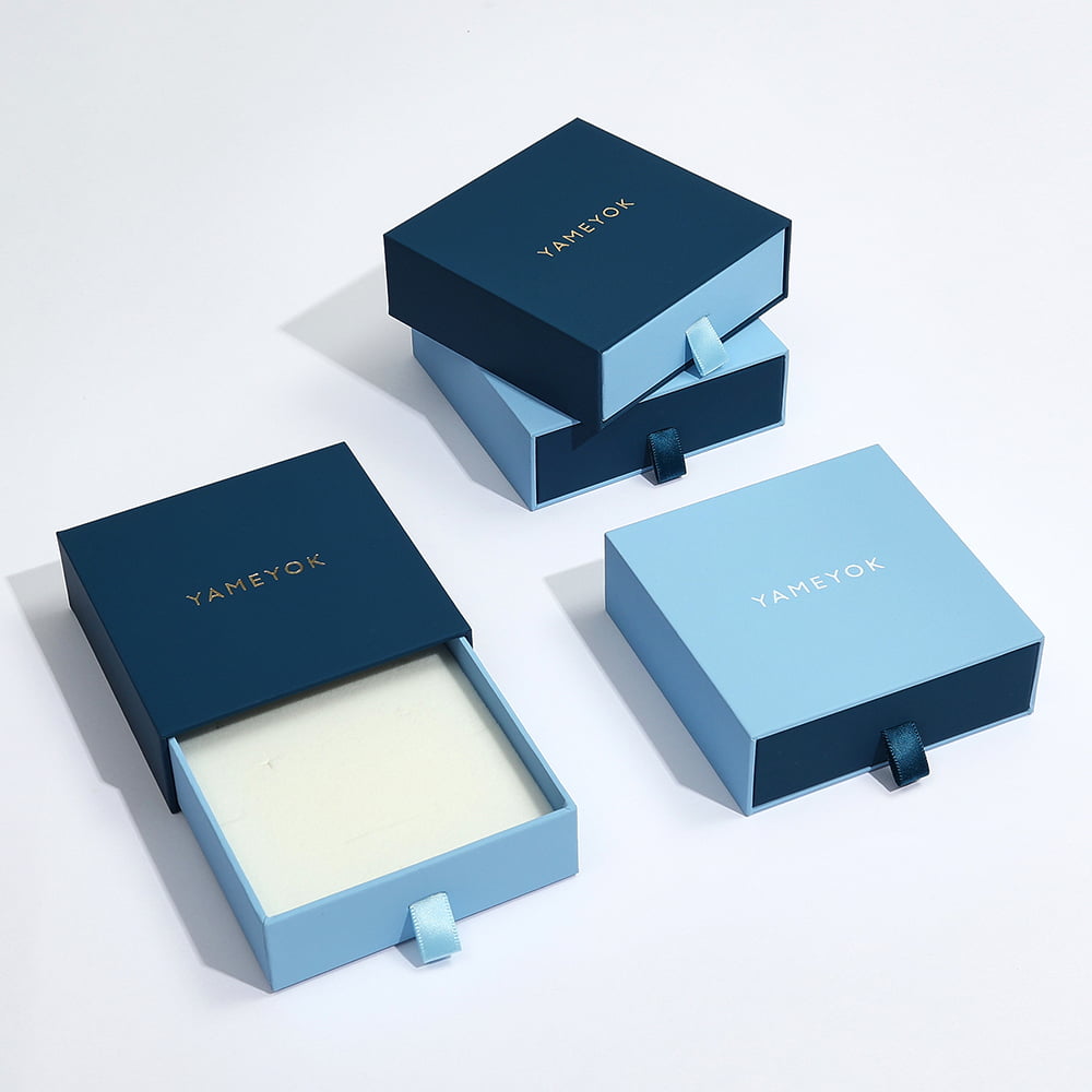 Exquisite Custom Your Own Logo best jewelry drawer paper box
