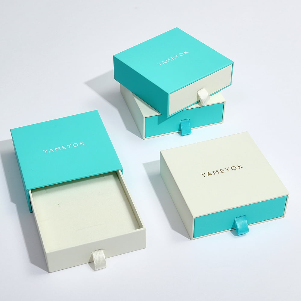 Great manufacturers professional custom logo gift pendant necklace box packaging