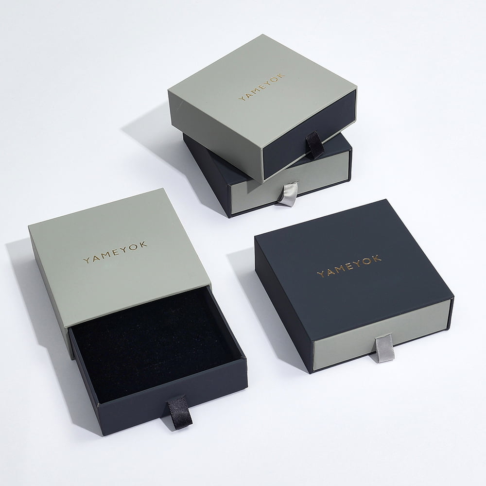 Exquisite Custom Your Own Logo best jewelry drawer paper box