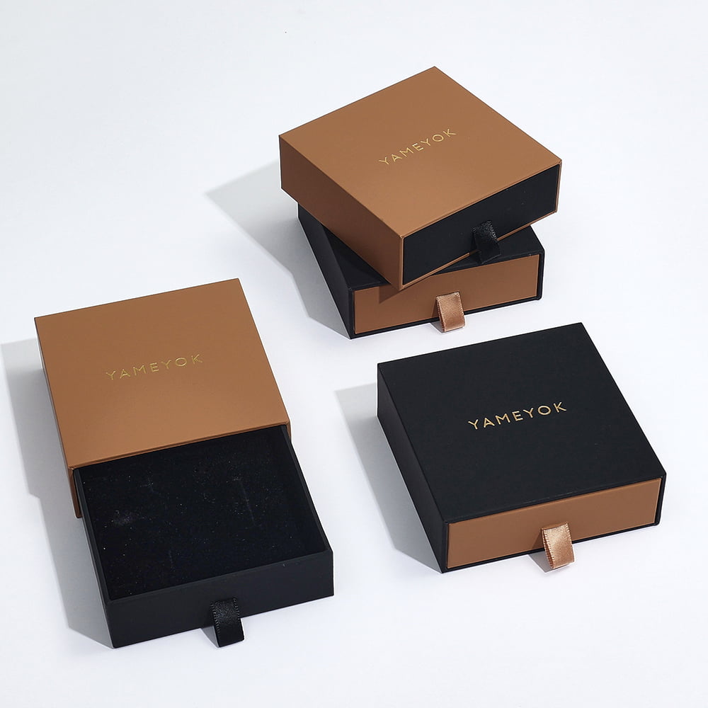 Exquisite Custom Your Own Logo best jewelry drawer paper box
