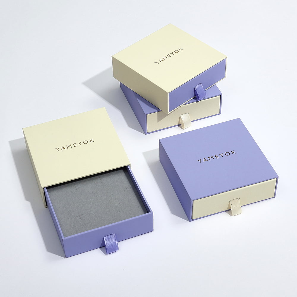 Great manufacturers professional custom logo gift pendant necklace box packaging