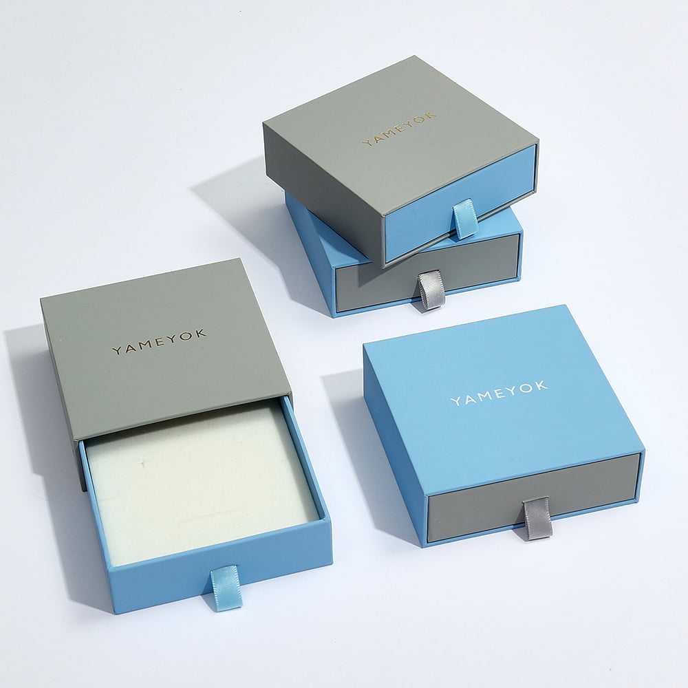 China supply competitive price logo custom luxury jewelry gift box