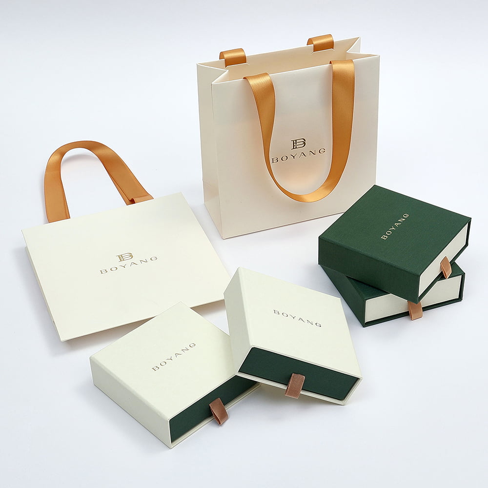 Great manufacturers professional custom logo drawer jewelry box packaging