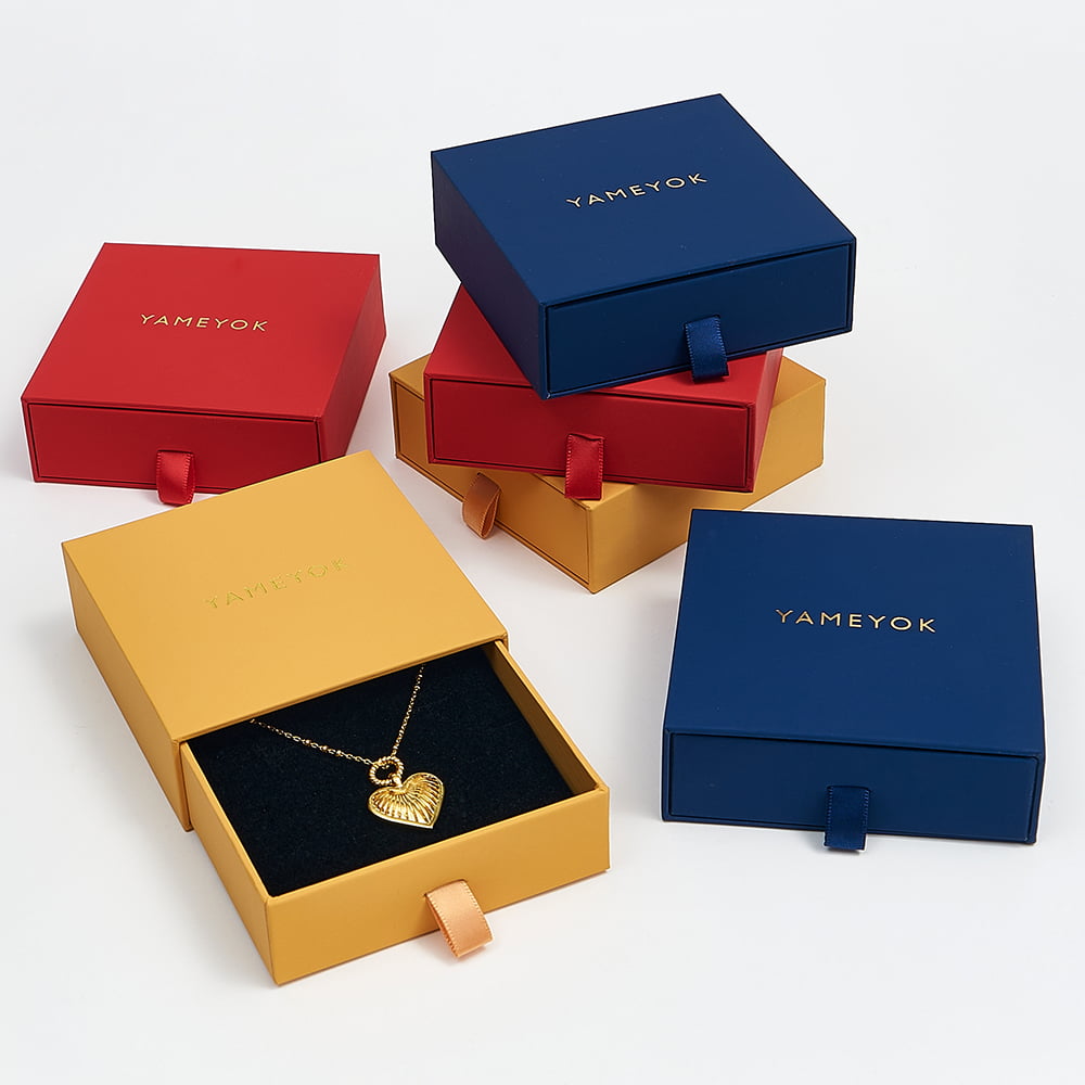 China manufacturers best custom necklace packaging paper box 