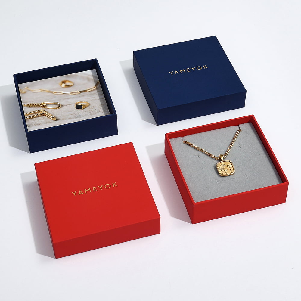 High-End wholesale custom logo gift earrings paper box