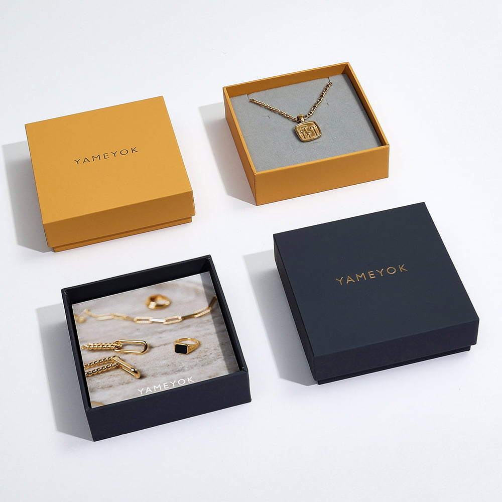 High-End wholesale custom logo gift earrings paper box
