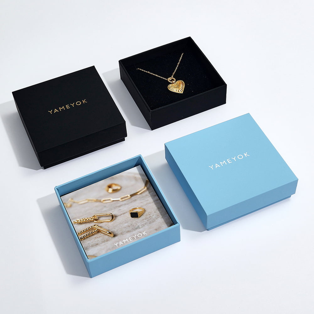 High-End wholesale custom logo gift earrings paper box