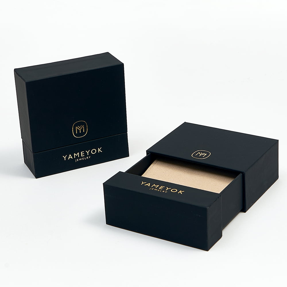 Luxury high-end best paper cardboard custom pendant jewelry gift box