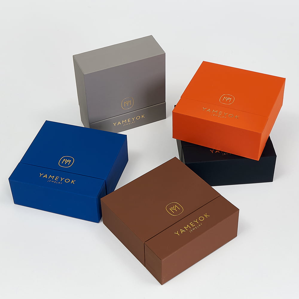 Factory wholesale eco friendly paper jewelry set packaging box
