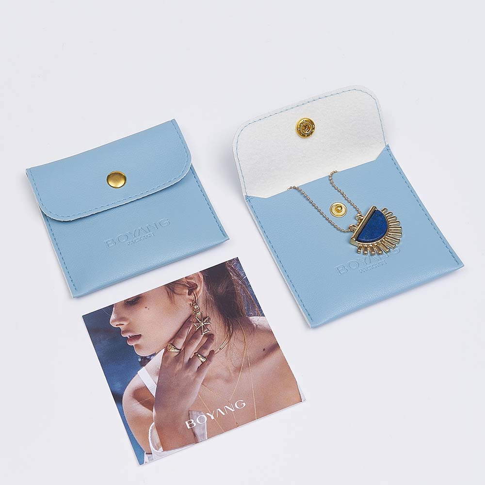 Factory wholesale necklace earring ring jewelry packaging bag pouch