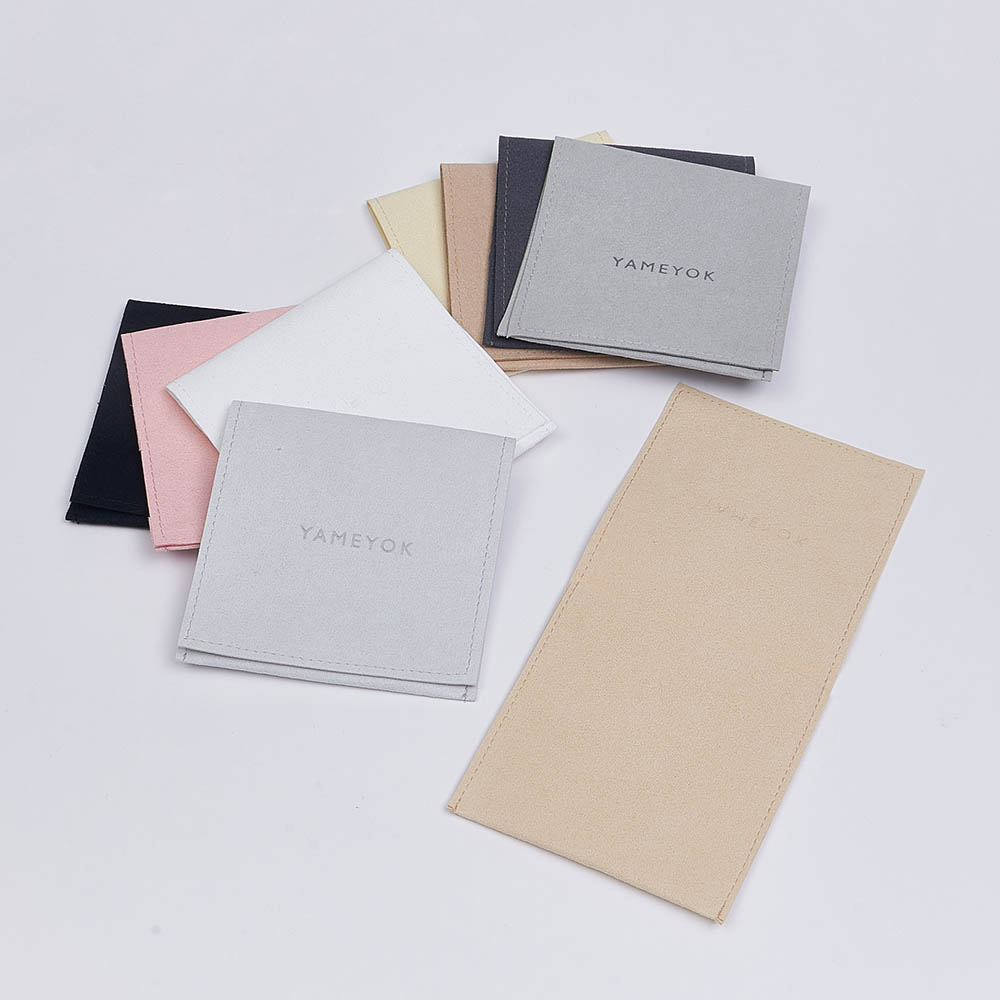 High quality custom little jewelry packaging bag with logo