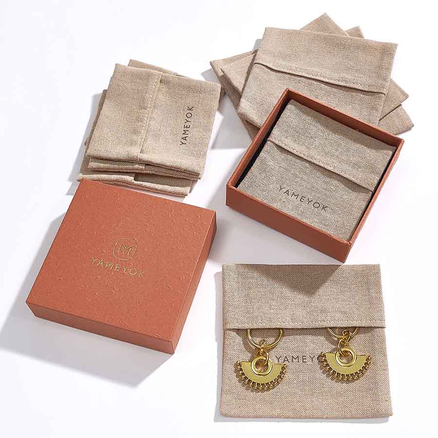 High quality custom small cloth bag wholesale jewelry pouch