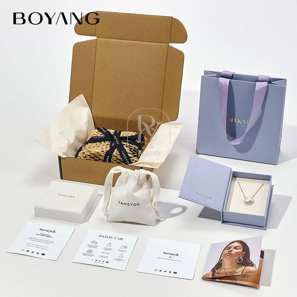Custom Paper Jewelry Packaging Boxes